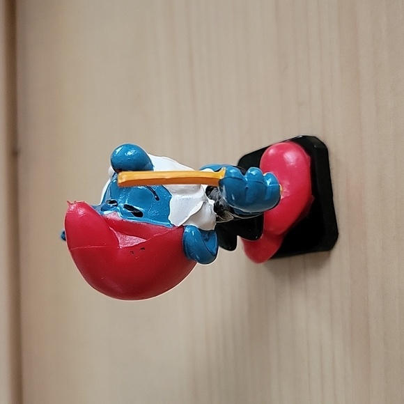 Smurf Papa Smurf Vintage Band Leader/ Conductor -1977 - Picture 2 of 5